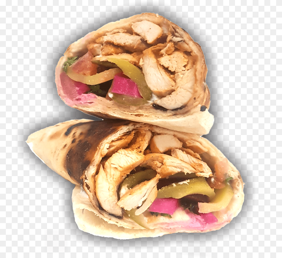 Chicken Wrap Sandwich Wrap, Food, Sandwich Wrap, Bread Png Image