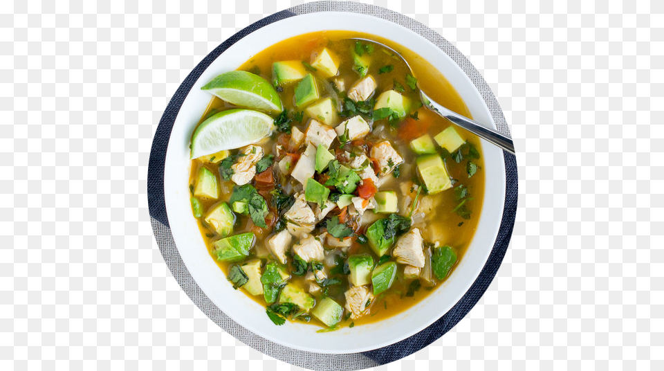 Chickenavo Asian Soups, Bowl, Soup Bowl, Meal, Food Free Png Download