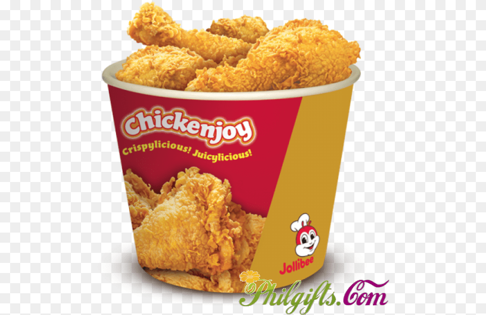 Chickenjoy Jollibee Chicken Joy Bucket, Food, Fried Chicken, Nuggets Free Png Download