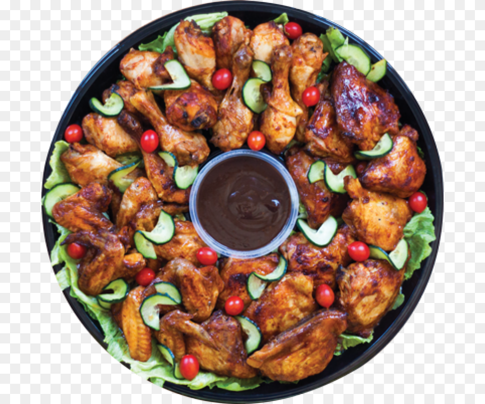 Chickenplatter Fried Food, Dish, Food Presentation, Platter, Meal Free Png Download