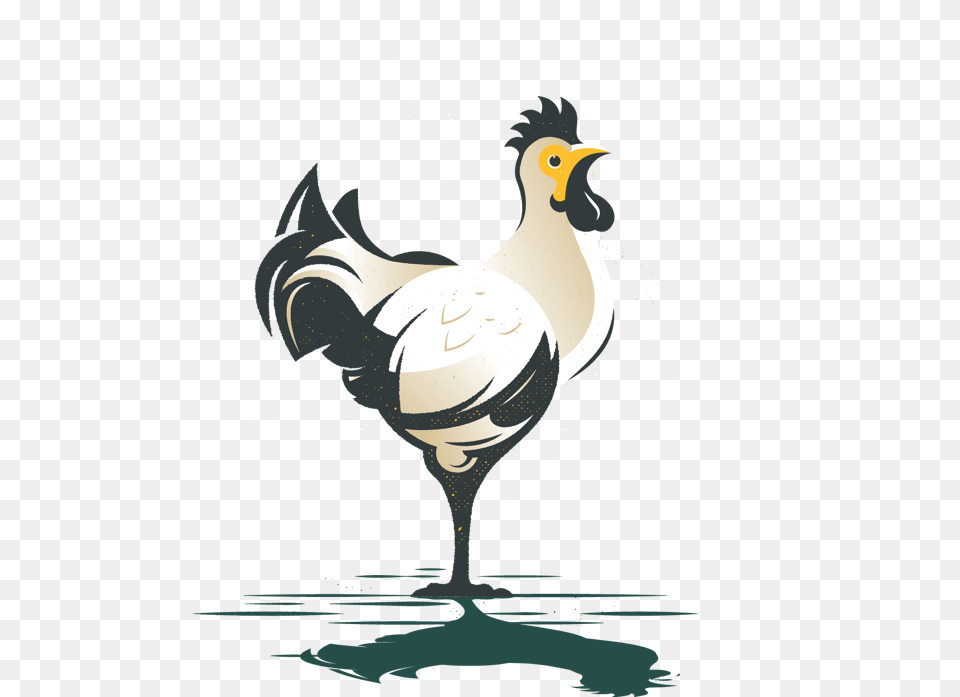 Chickens Cartoon Hen, Animal, Bird, Waterfowl, Person Png Image