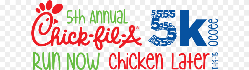 Chickfila 5k Chick Fil A Dress Like Cow Day A Logo, Text, Baby, Person, Face Png Image
