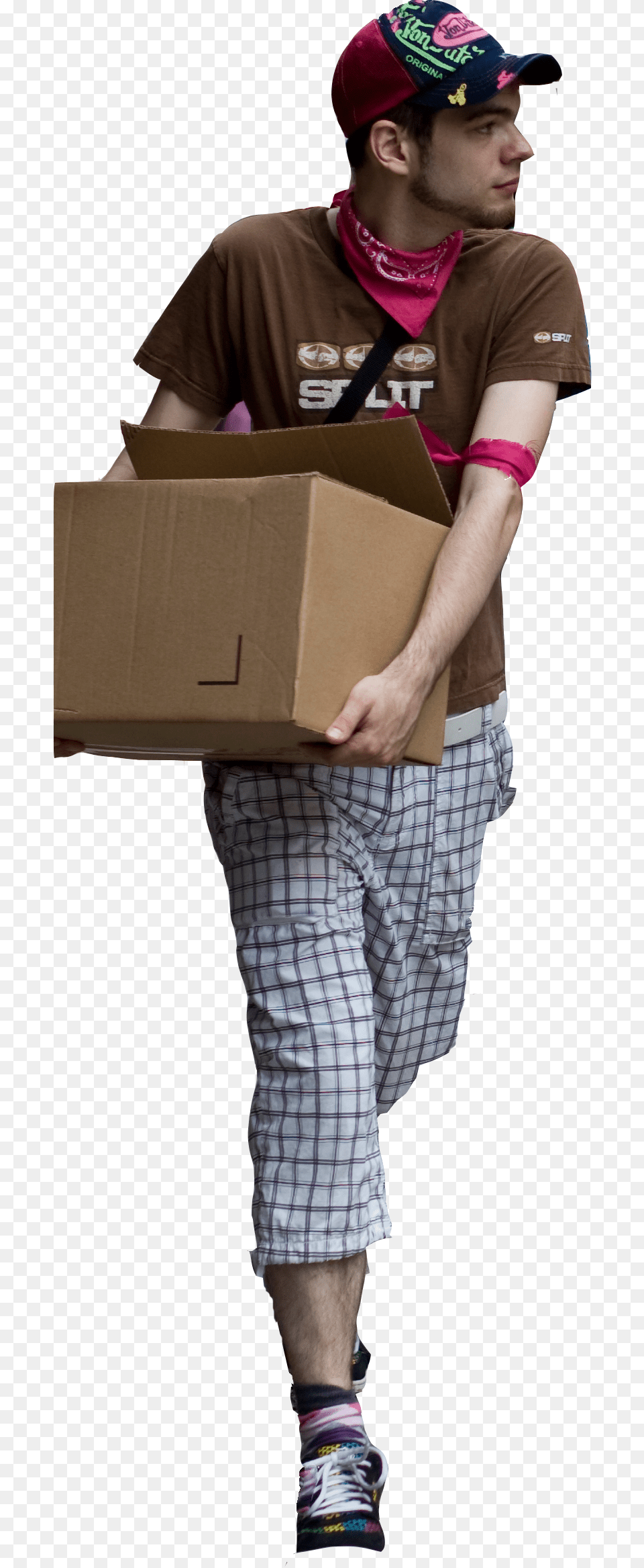 Chico Caja Hombre Hiipster Man, Clothing, Hat, Cap, Box Free Transparent Png