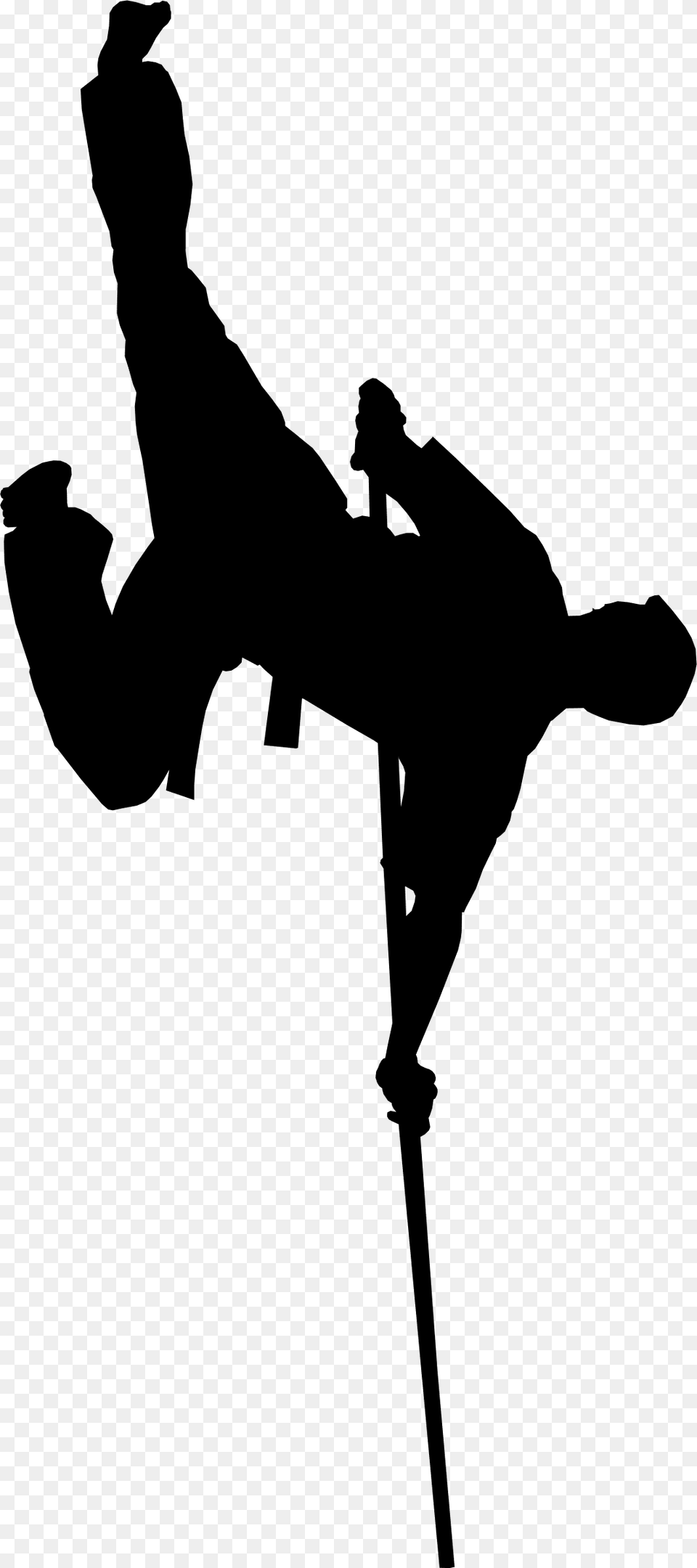 Chico Martial Arts Teaches Outdoor Self Defense Silhouette, Person, Martial Arts, Sport Png