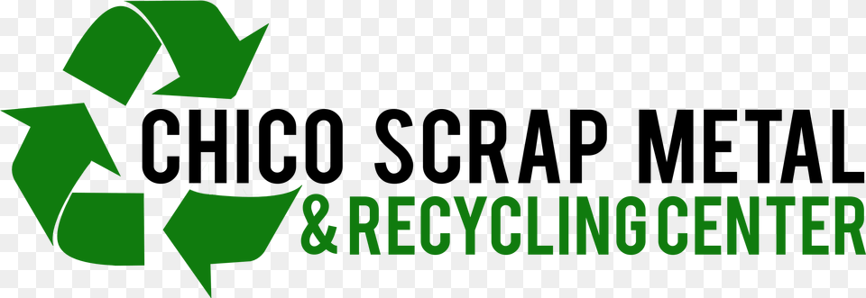 Chico Scrap Metal Scrap Metal Recycling Logo, Recycling Symbol, Symbol, Green Free Transparent Png