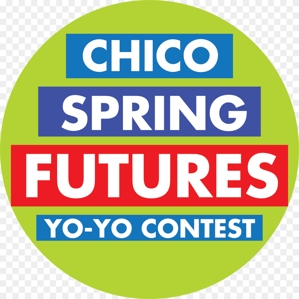Chico Spring Futures Yo Yo Contest Circle, Logo, Sticker, Disk, Advertisement Free Png Download
