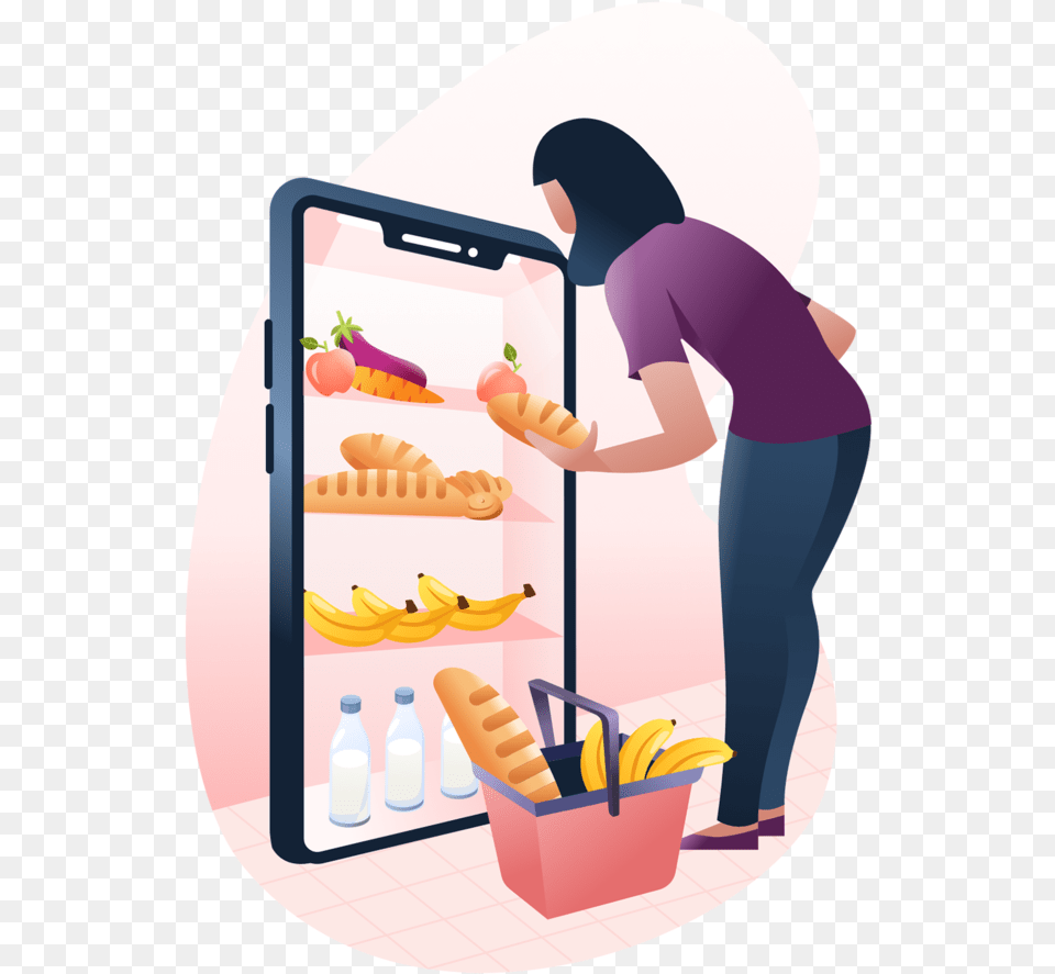 Chicory Homepage Illustration, Food, Lunch, Meal, Adult Free Transparent Png