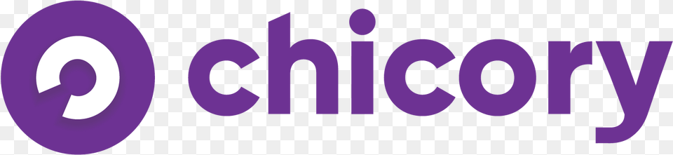 Chicory Is A Food Tech Company That Makes Recipes Shoppable Chicory Logo, Purple, Text, Number, Symbol Free Png