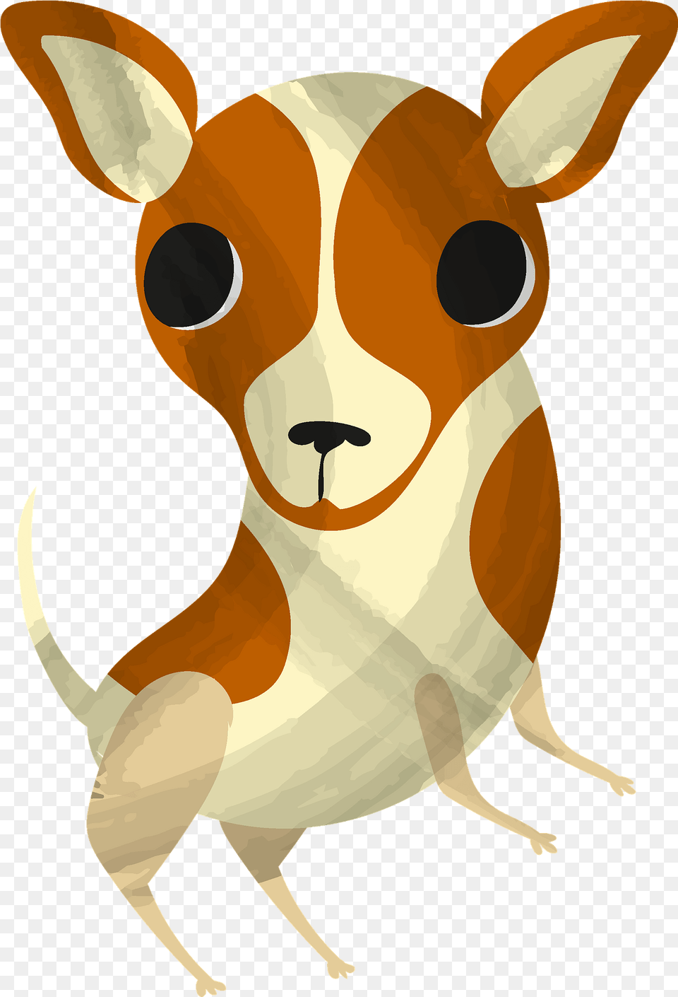 Chihuahua Clipart Download Transparent Creazilla Animal Figure, Pet, Mammal, Wildlife, Dog Png Image