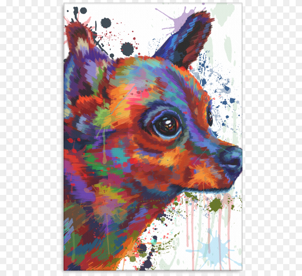 Chihuahua Companion Dog, Art, Graphics, Painting, Animal Free Png