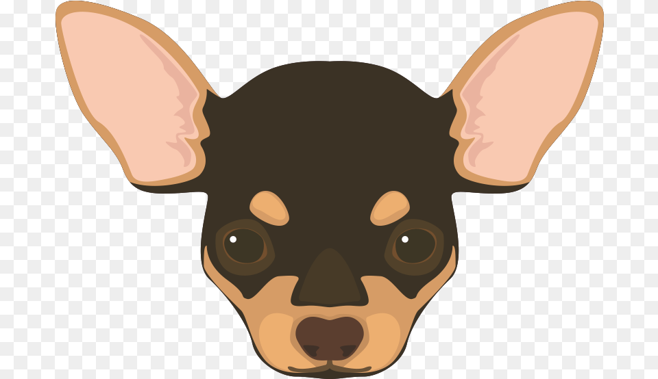 Chihuahua Dog Breed Puppy Vector Graphics Illustration, Animal, Canine, Mammal, Pet Free Png Download