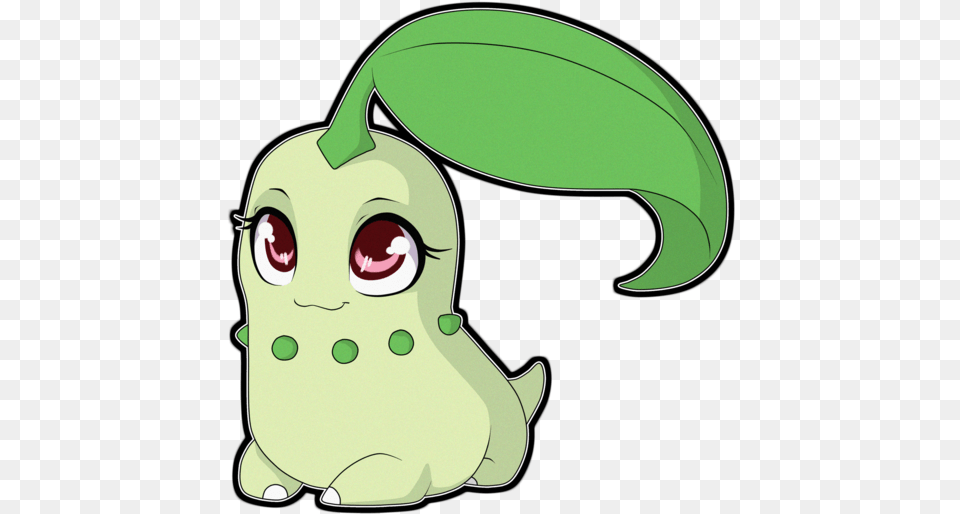 Chikorita Chikorita Gay, Leaf, Plant, Green, Baby Png