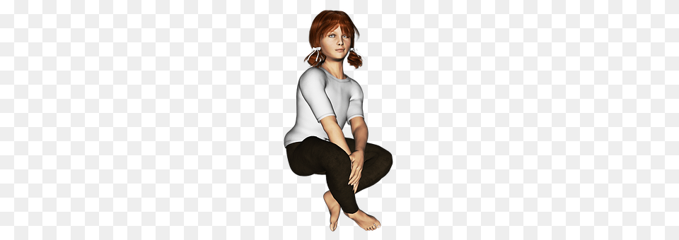Child Person, Sitting, Pants, Clothing Png Image