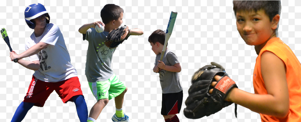 Child, Baseball, People, Glove, Person Png