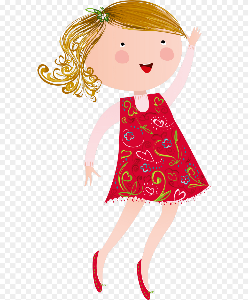 Child, Doll, Female, Girl, Pattern Png Image