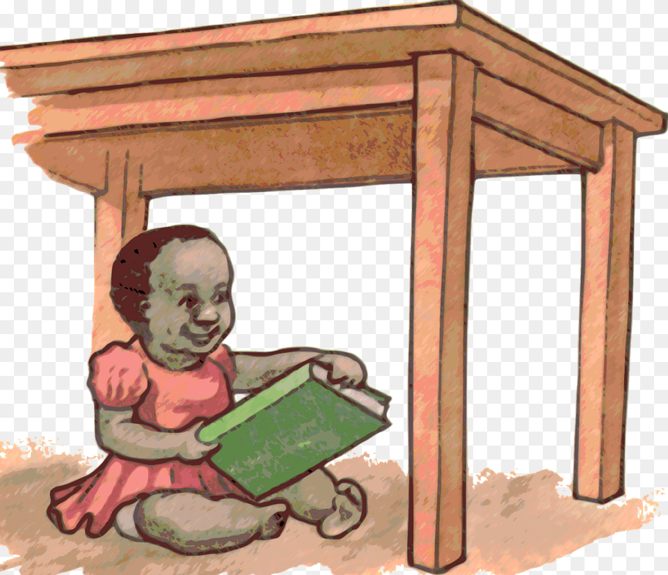 Child, Person, Reading, Baby, Face Png