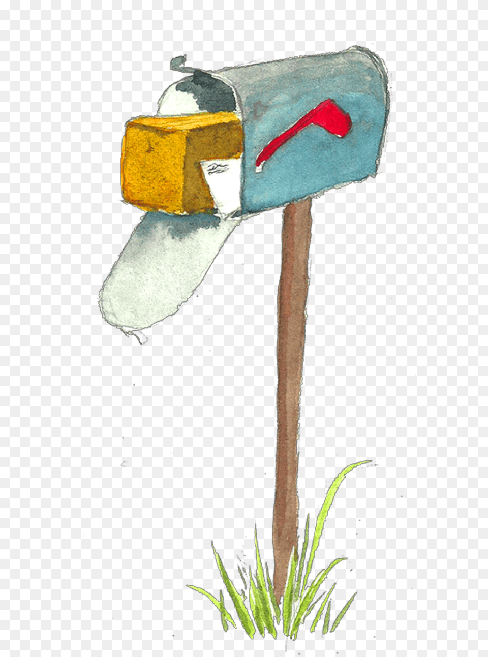 Child Art, Mailbox, Plant, Postbox, Person Png