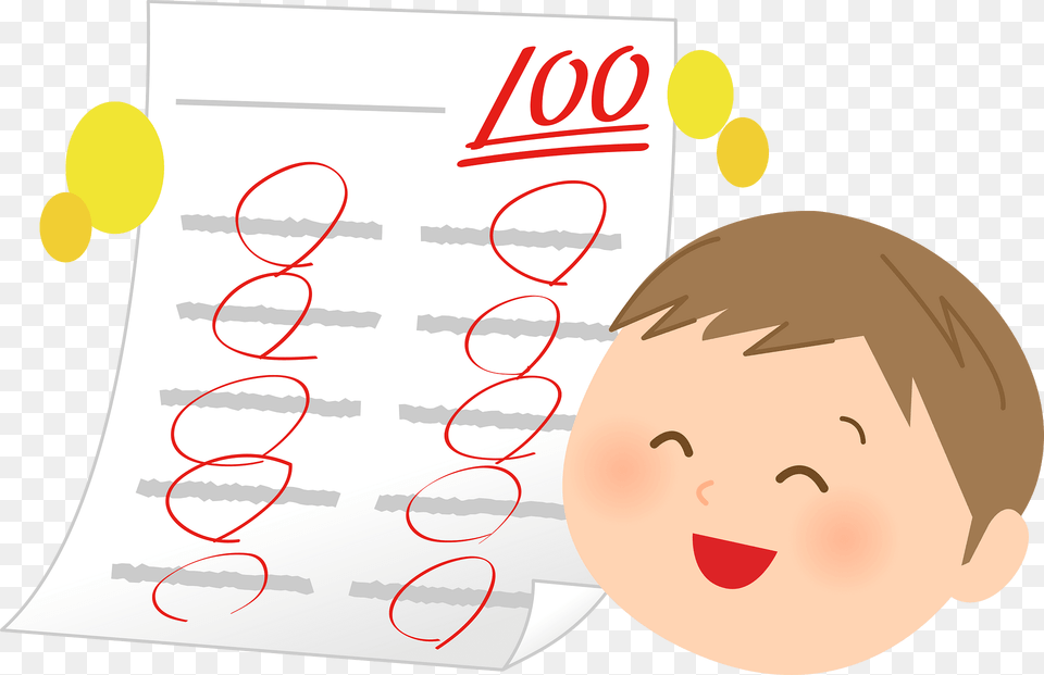 Child Boy Answer Paper Clipart, Text, Face, Head, Person Free Png Download