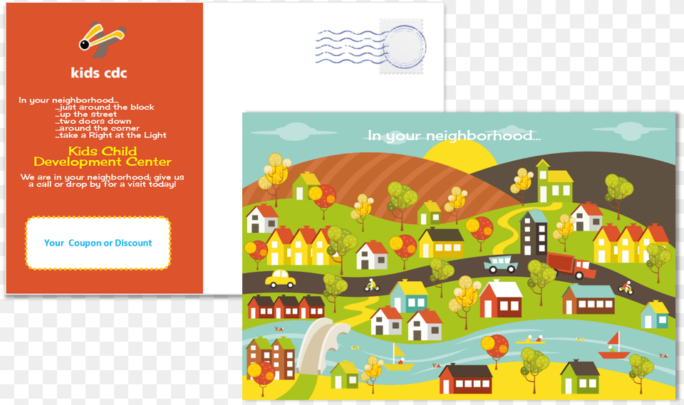 Child Care Business Cards Child Care Folders Child Neighborhood Template, Advertisement, Poster, Person Free Png