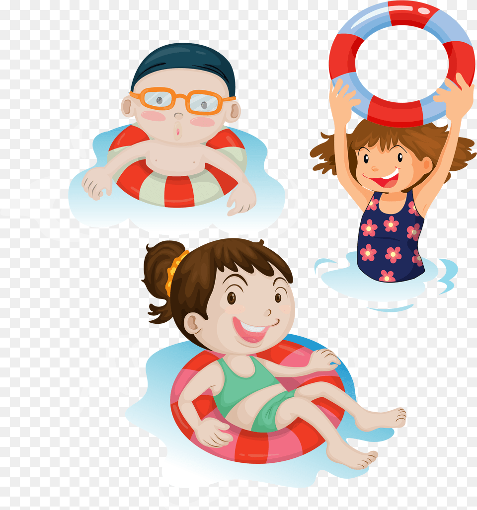 Child Clip Art Swim Transprent Clipart Swimming, Water, Baby, Person, Face Free Png Download