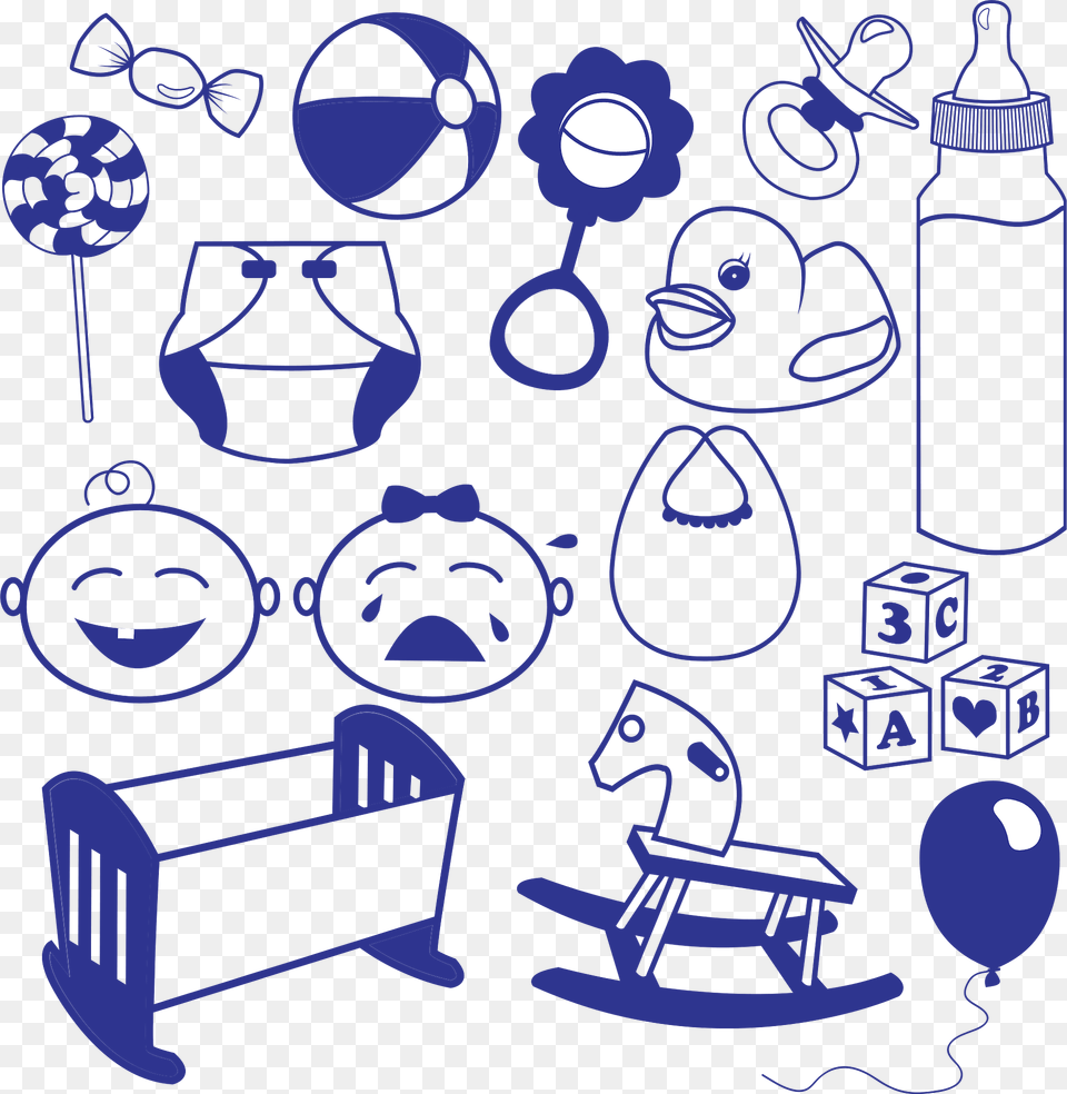 Child Clipart, Furniture, Bed, Balloon Png