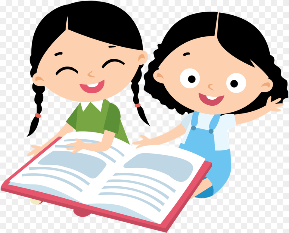 Child Clipart Child Learning Clipart, Book, Person, Publication, Reading Free Transparent Png