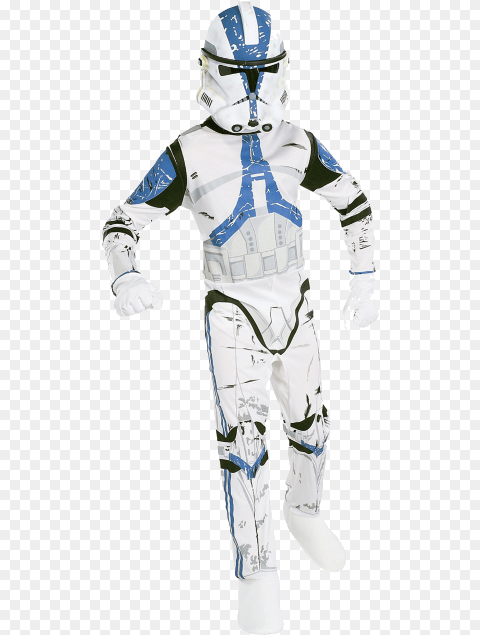 Child Clone Trooper Costume Clone Trooper Child Costume, Person, Helmet Free Png