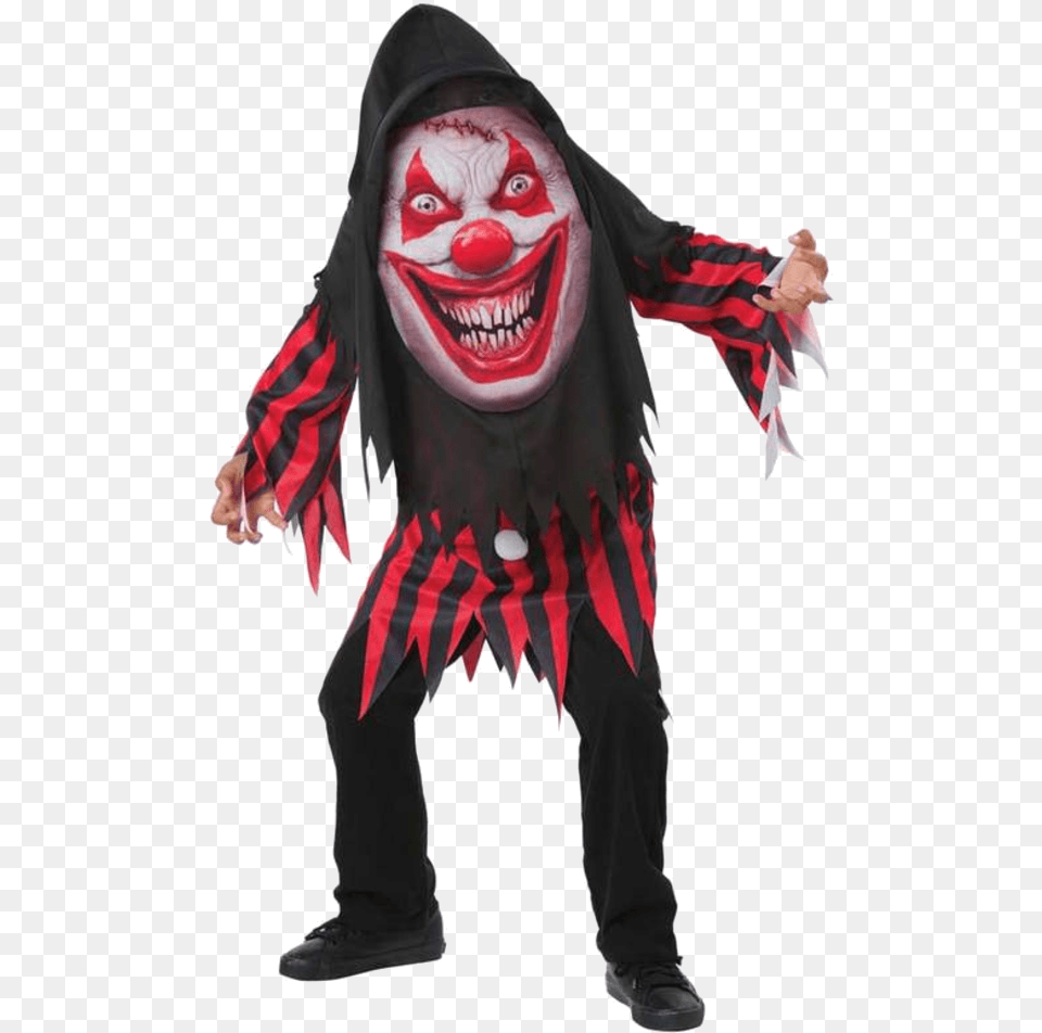Child Clown Mad Creeper Costume Clown Costume Halloween Uk, Adult, Female, Person, Woman Free Png