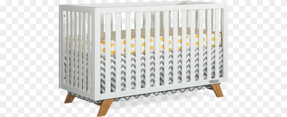 Child Craft Cribs Since Child Craft Soho 4 In 1 Convertible Crib In Whitenatural, Furniture, Infant Bed Png