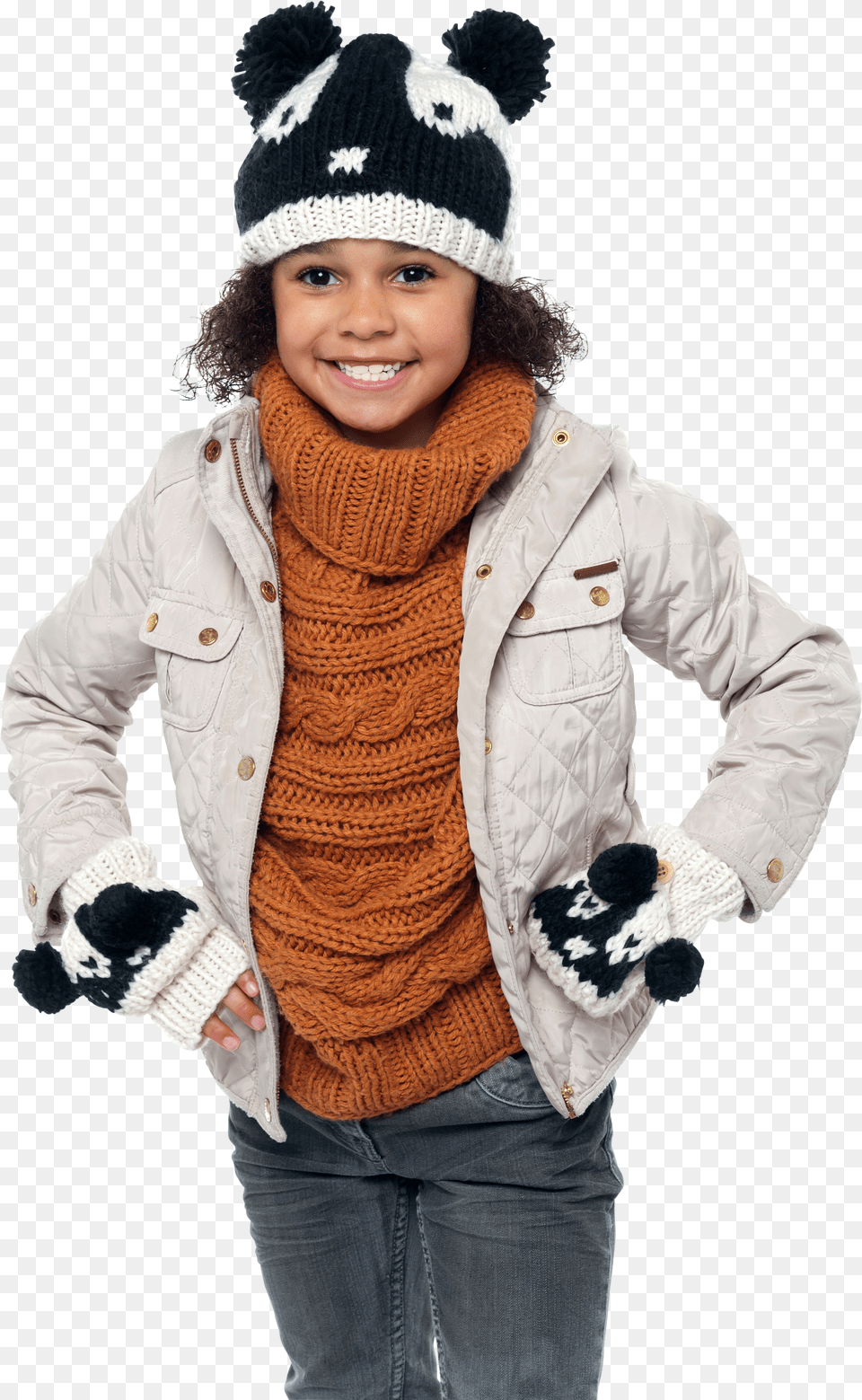 Child Girl Stock Images Girl Winter Clothes, Logo Free Png