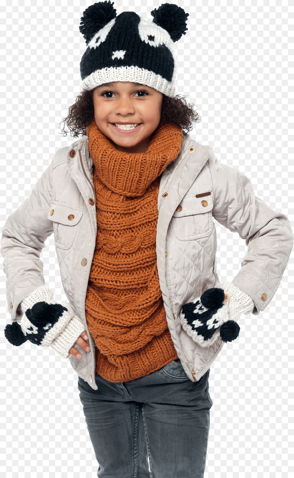 Child Girl Stock Images Girl Winter Clothes Png