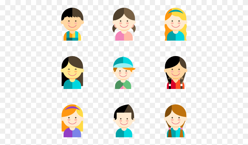 Child Icons, Baby, Person, Face, Head Free Transparent Png