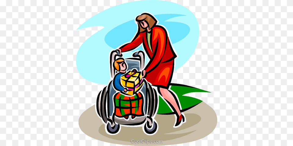 Child In A Wheelchair Royalty Free Vector Clip Art Illustration, Cleaning, Person, Furniture, Chair Png
