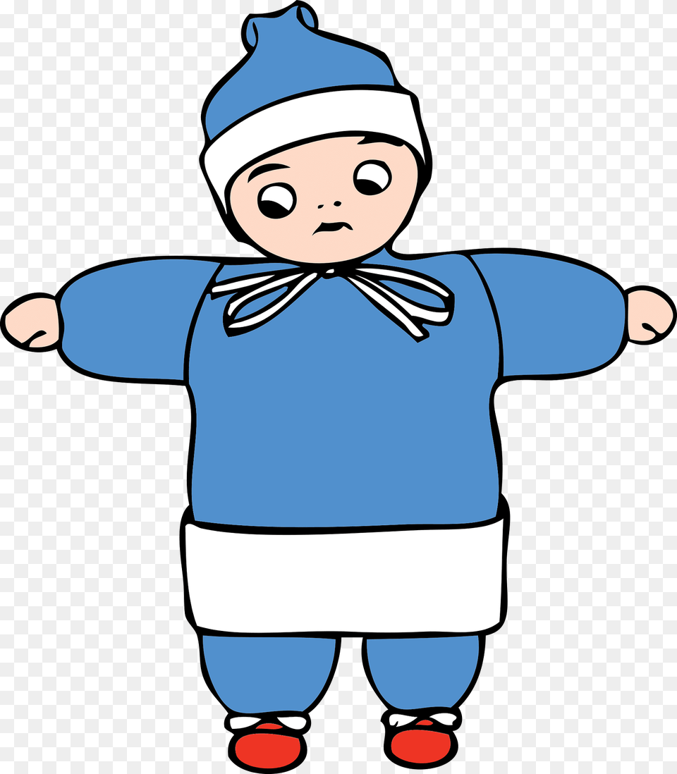 Child In Snowsuit Clipart, Baby, Person, Accessories, Formal Wear Png