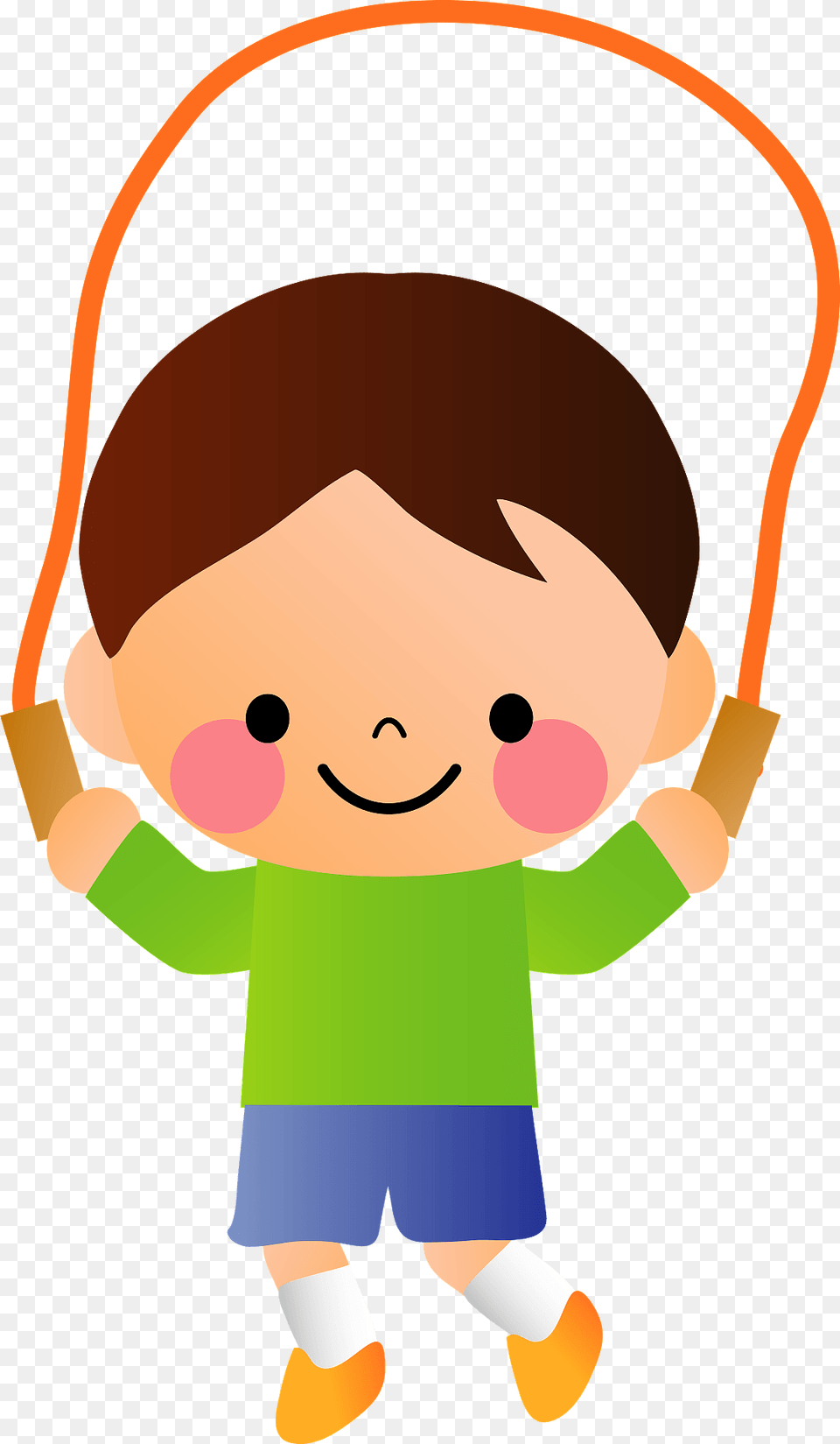 Child Is Skipping Rope Clipart, Baby, Person, Face, Head Free Transparent Png