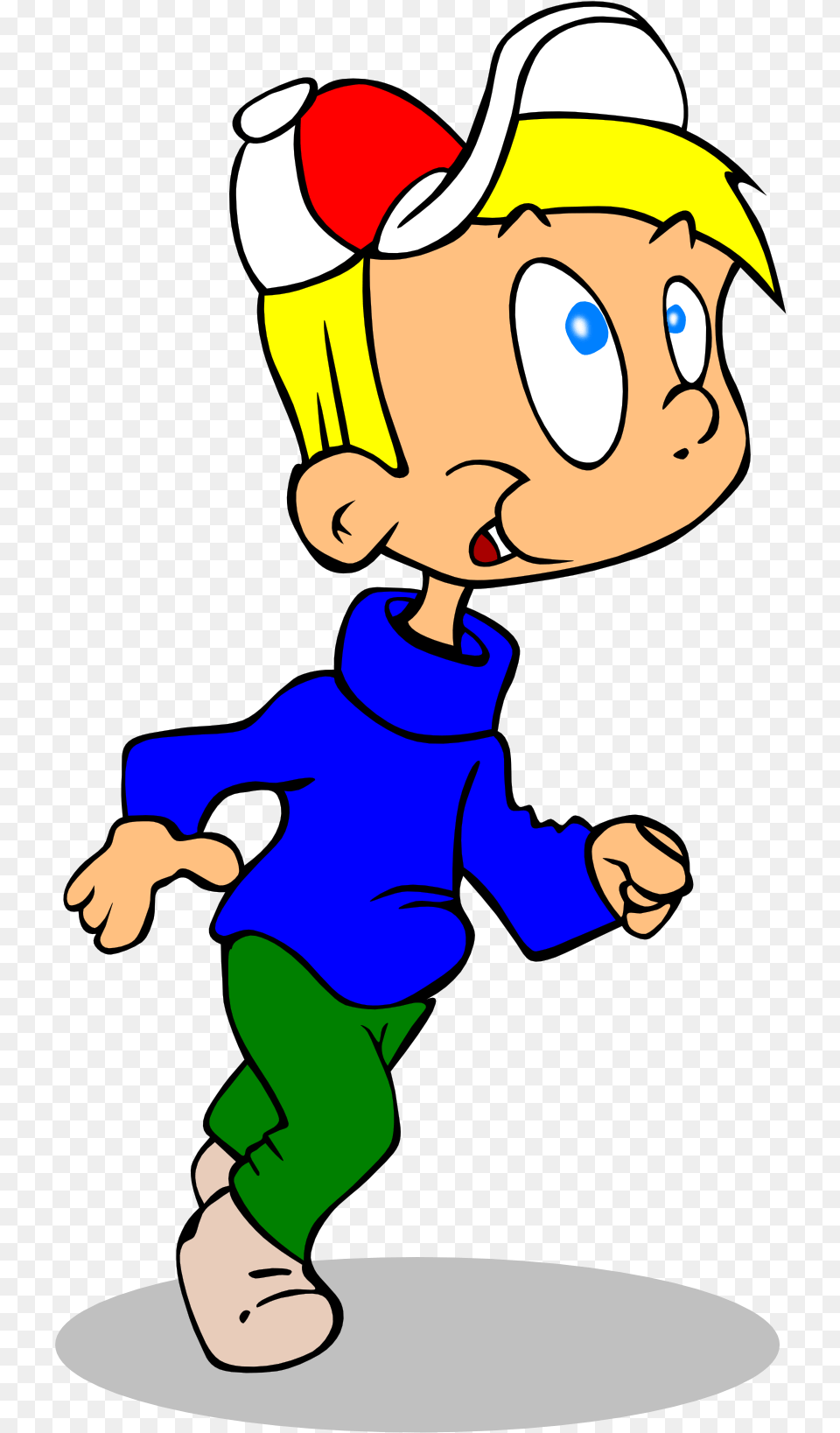 Child Jogging Clipart Background, Baby, Cartoon, Person, Face Free Transparent Png