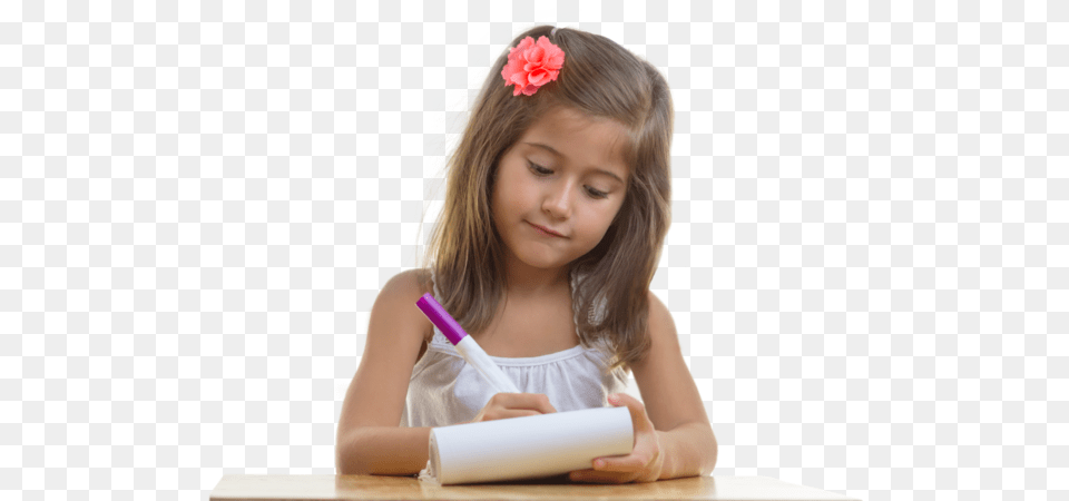 Child Model Cute Baby Girl, Reading, Person, Female, Hand Free Png Download
