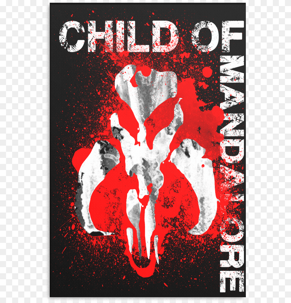 Child Of Mandalore Canvas Wrap Blog, Advertisement, Poster, Book, Publication Free Png Download