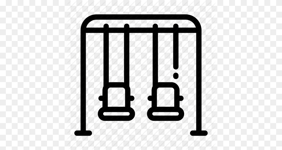 Child Park Playground Swing Swings Icon Free Png