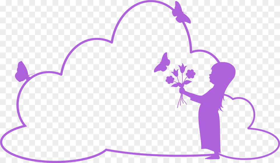 Child Playing Silhouette, Adult, Female, Person, Woman Free Transparent Png