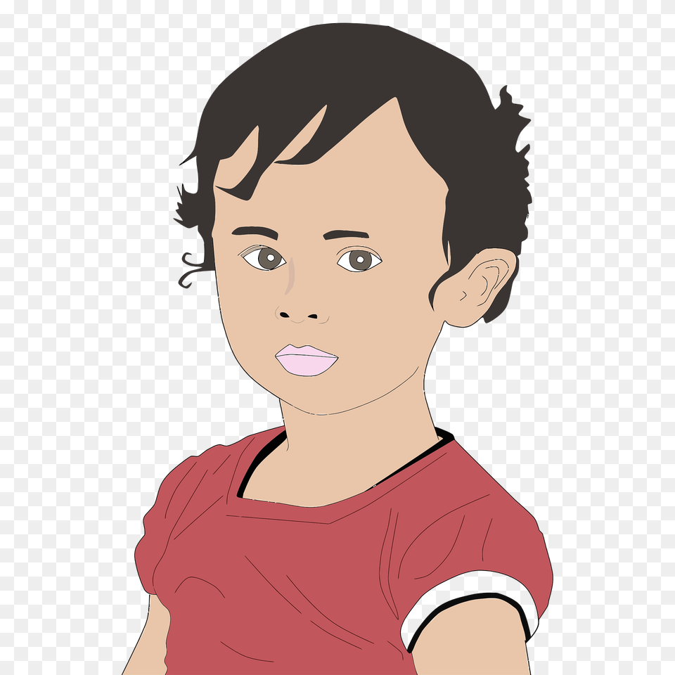 Child Portrait Clipart, Face, Head, Person, Photography Png Image