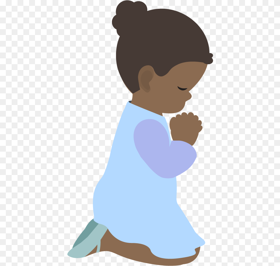 Child Prayer Clipart Pray Clipart, Kneeling, Person, Baby, Face Free Png