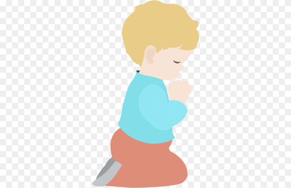 Child Praying Hands Child Praying Clipart, Kneeling, Person, Baby, Face Free Png Download