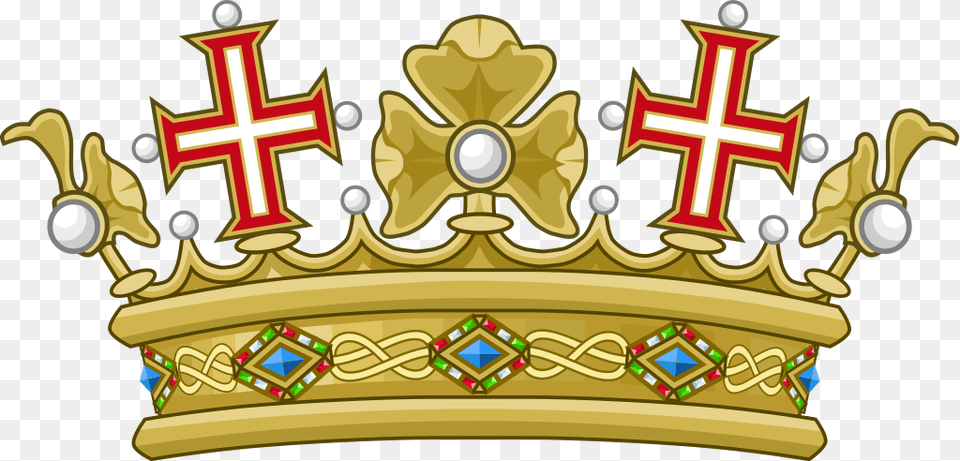 Child S Crown Of The Italian S King Duke Crown, Accessories, Jewelry, Dynamite, Weapon Png