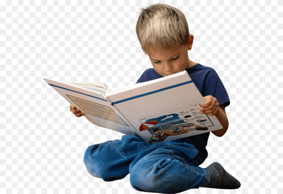 Child Sitting For Photoshop Child Reading, Clothing, Person, Pants, Boy Free Transparent Png