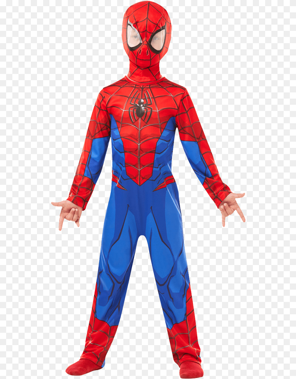 Child Spiderman Costume Spidetman Costume, Adult, Clothing, Male, Man Free Png