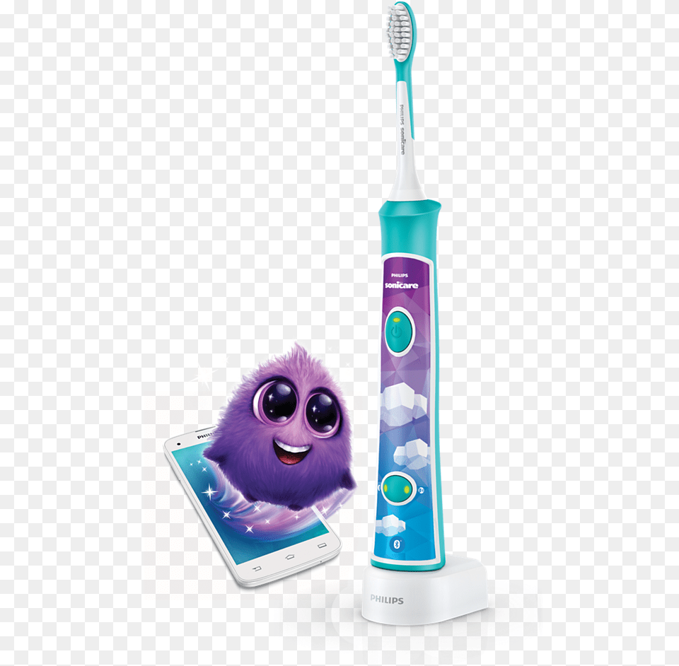 Child Tooth Brush Philips Kids Electric Toothbrush, Device, Tool, Electronics, Mobile Phone Free Transparent Png