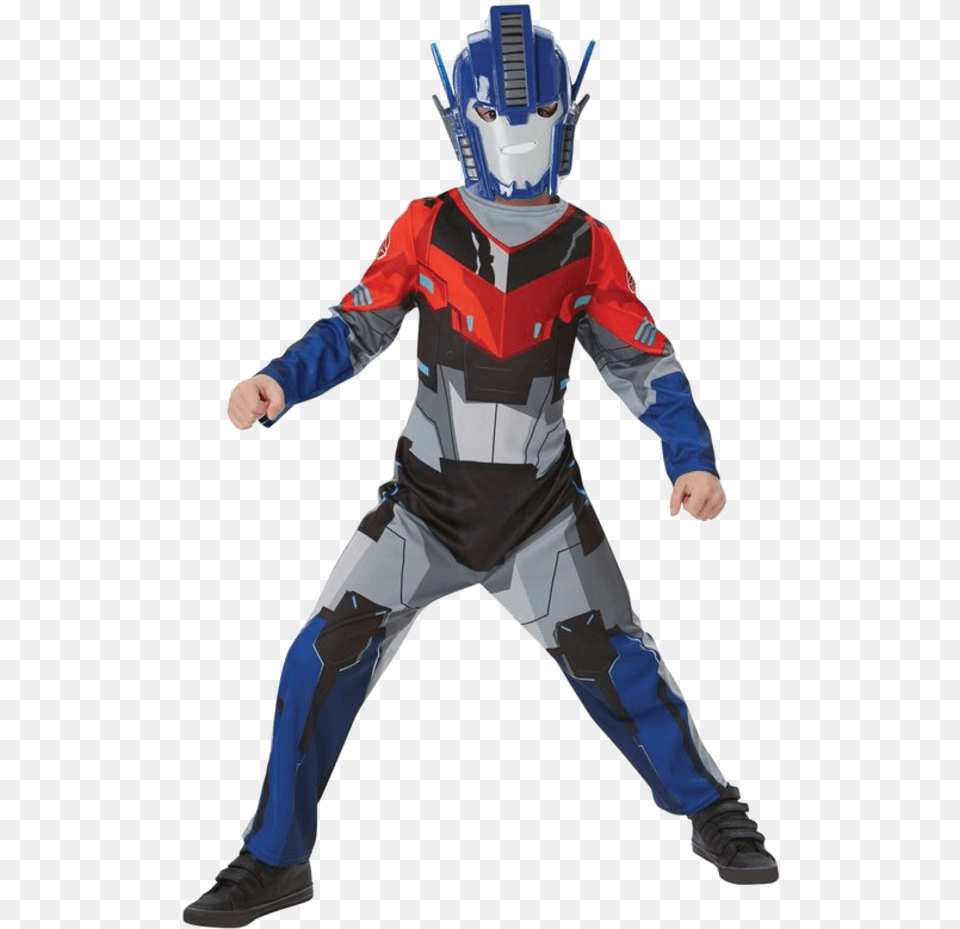 Child Transformers Optimus Prime Classic Costume Optimus Prime Transformers Kostume, Clothing, Person, Boy, Male Free Png Download