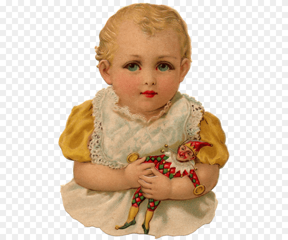 Child Victorian Vintage Doll, Baby, Person, Toy, Face Free Png