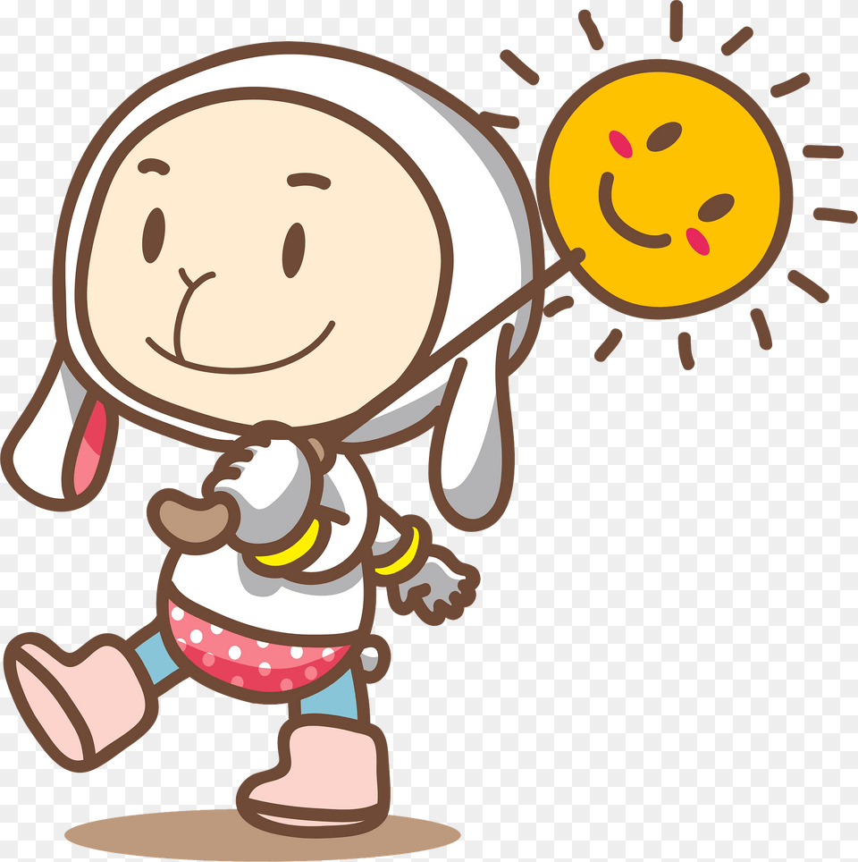 Child With Sun Clipart, Baby, Person, Face, Head Free Transparent Png